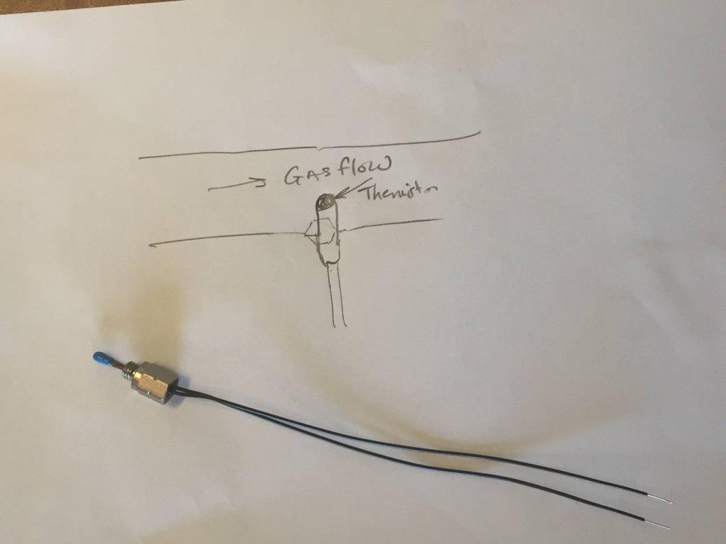 Here you can see the customized NTC thermistor probe sample sitting next to the original drawing drafted by one of our engineers. Each project starts on paper before the creation process begins. This ensures that your vision gets perfectly executed to fit the individual needs for each application.