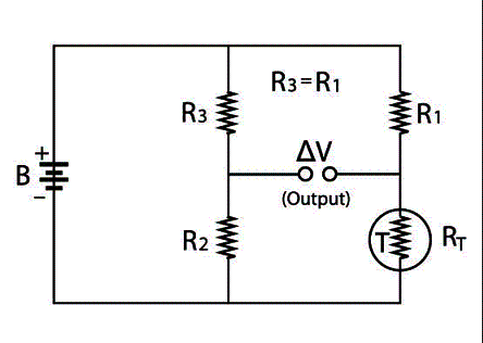 Temperature Sensor Circuit using Thermistor