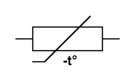 NTC Thermistor Symbol