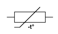 NTC Thermistor Symbol 