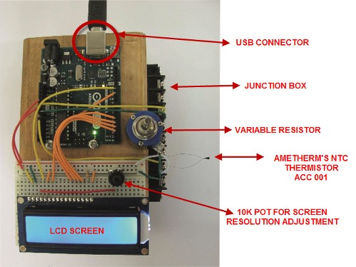 Arduino and Thermistors