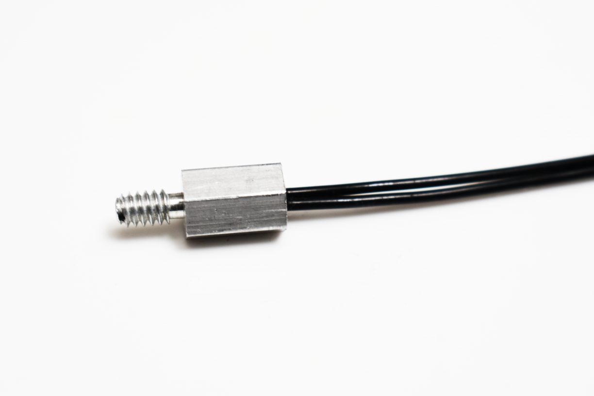 NTC thermistor 103395 probe assembly temperature sensor with stainless steel 304 threaded tip & hex