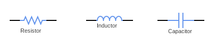 Figure 1 - Passive Components: Resistor, Inductor, Capacitor for Inrush Current Limiting